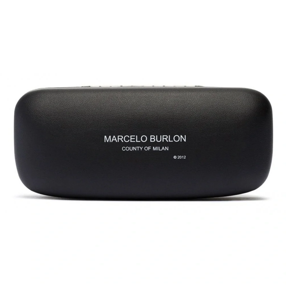 NWT Marcelo Burlon Nire Black Grey 51mm Sunglasses